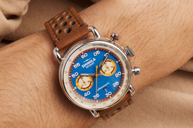 Shinola The Canfield Speedway Lap 07 Watch Limited Edition Release Info