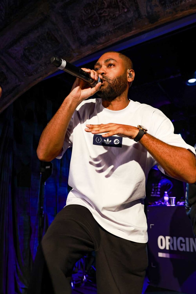 Adidas originals JD sports kano london intimate party enny music artists ballami brand ambassador duppy share bashy chef big has sneaker collection