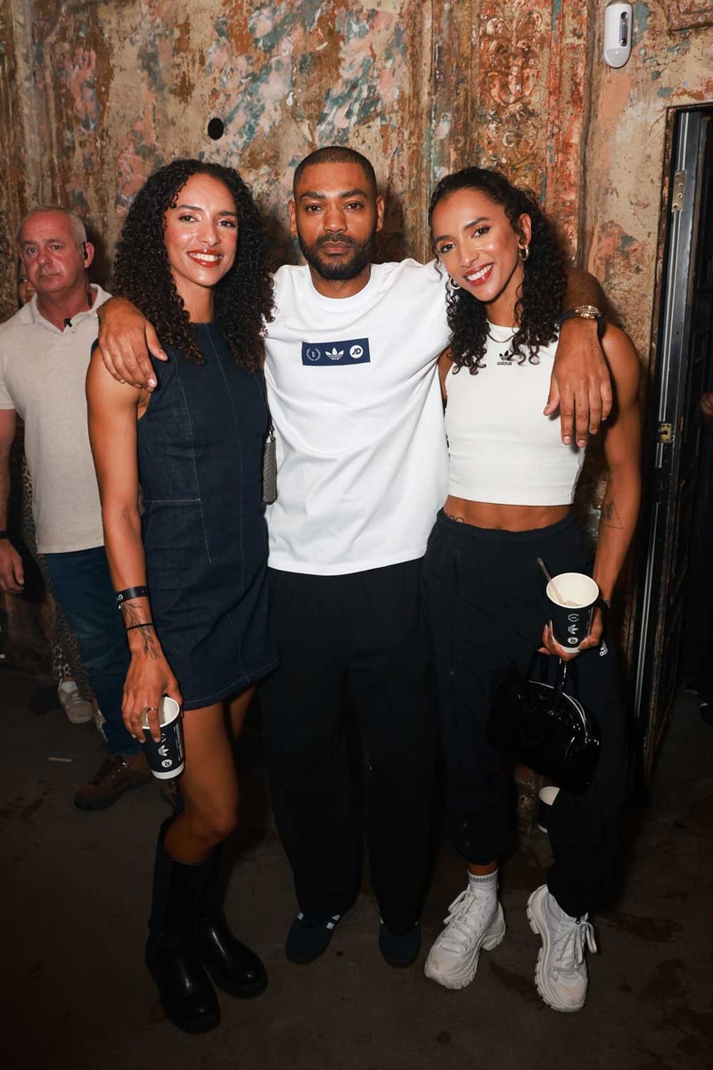 Adidas originals JD sports kano london intimate party enny music artists ballami brand ambassador duppy share bashy chef big has sneaker collection