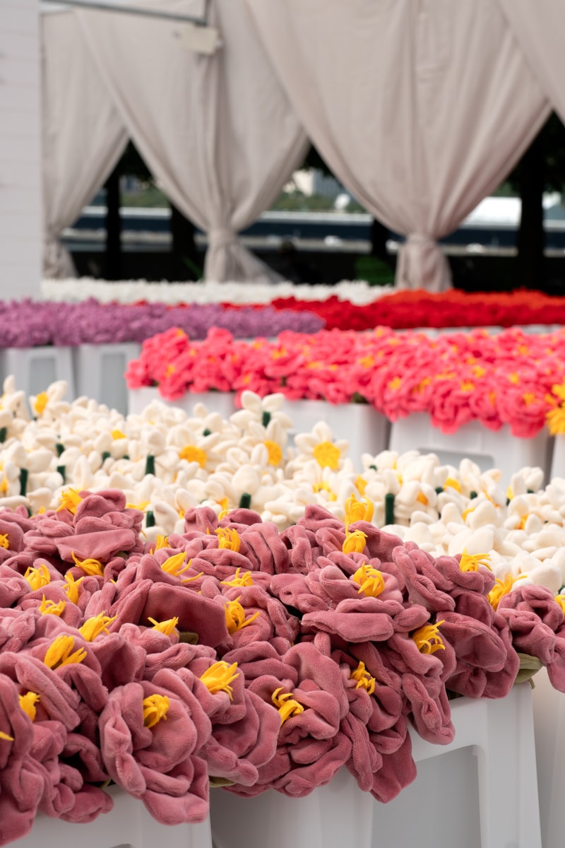 Cj Hendry Flower Market Exhibition Clé de Peau Beauté Roosevelt Island New York