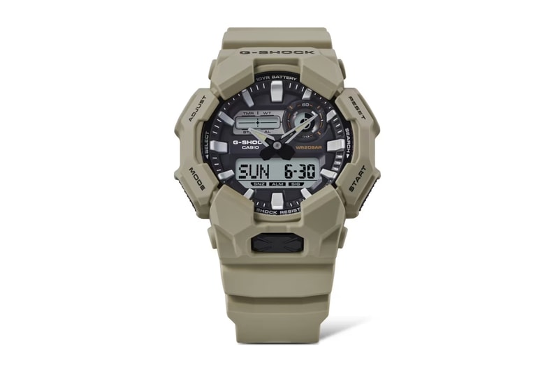 g-shock watch line 10 year battery life features stopwatch flashlight world time GD010 RUGGED DIGITAL GA010 RUGGED COMBI price preview