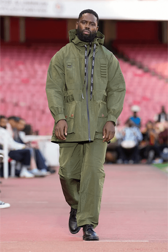 LABRUM Spring Summer 2025 London Fashion Week menswear womenswear runway Foday Dumbuya