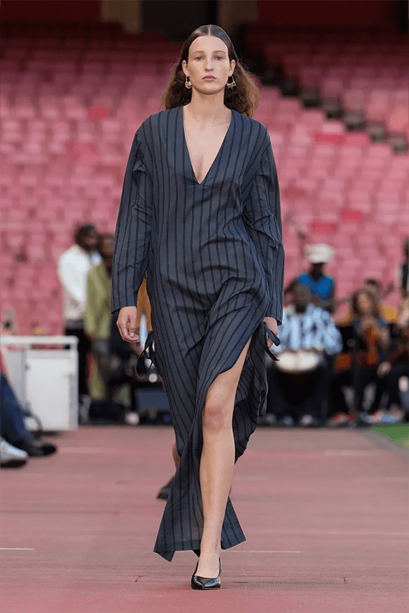 LABRUM Spring Summer 2025 London Fashion Week menswear womenswear runway Foday Dumbuya