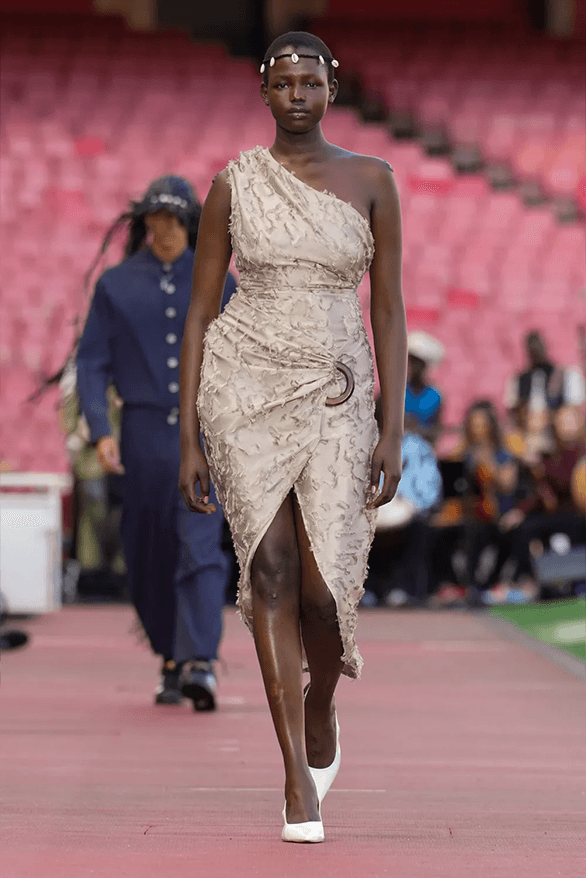 LABRUM Spring Summer 2025 London Fashion Week menswear womenswear runway Foday Dumbuya