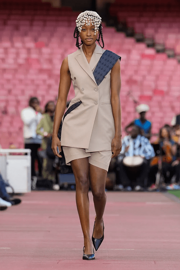 LABRUM Spring Summer 2025 London Fashion Week menswear womenswear runway Foday Dumbuya