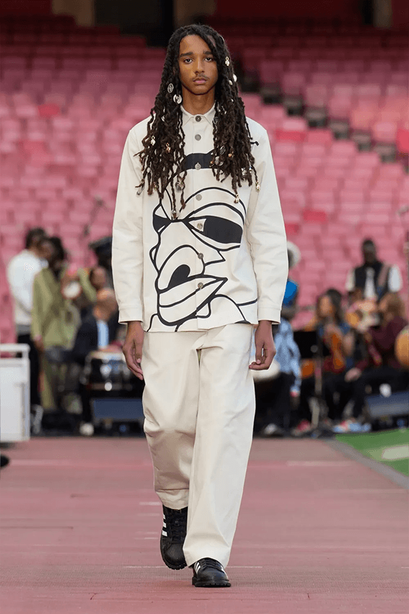 LABRUM Spring Summer 2025 London Fashion Week menswear womenswear runway Foday Dumbuya