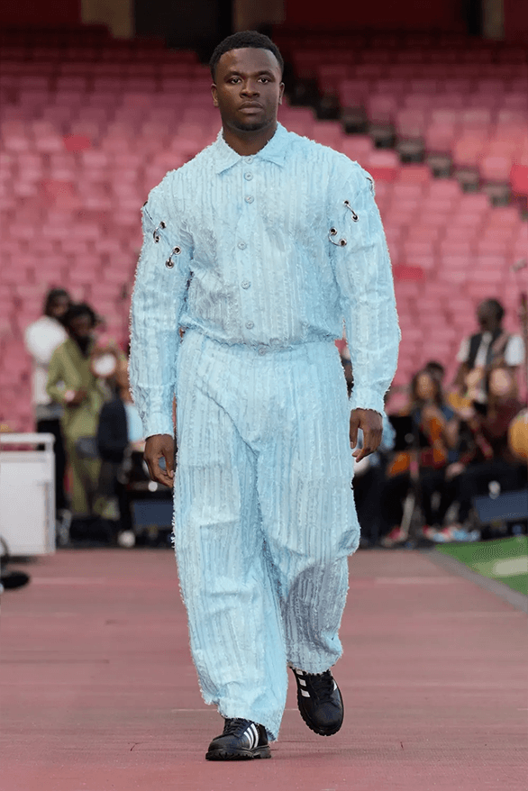 LABRUM Spring Summer 2025 London Fashion Week menswear womenswear runway Foday Dumbuya
