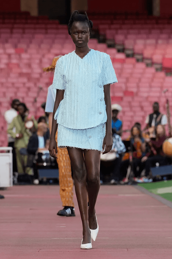 LABRUM Spring Summer 2025 London Fashion Week menswear womenswear runway Foday Dumbuya