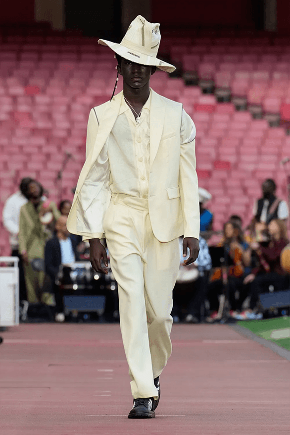 LABRUM Spring Summer 2025 London Fashion Week menswear womenswear runway Foday Dumbuya