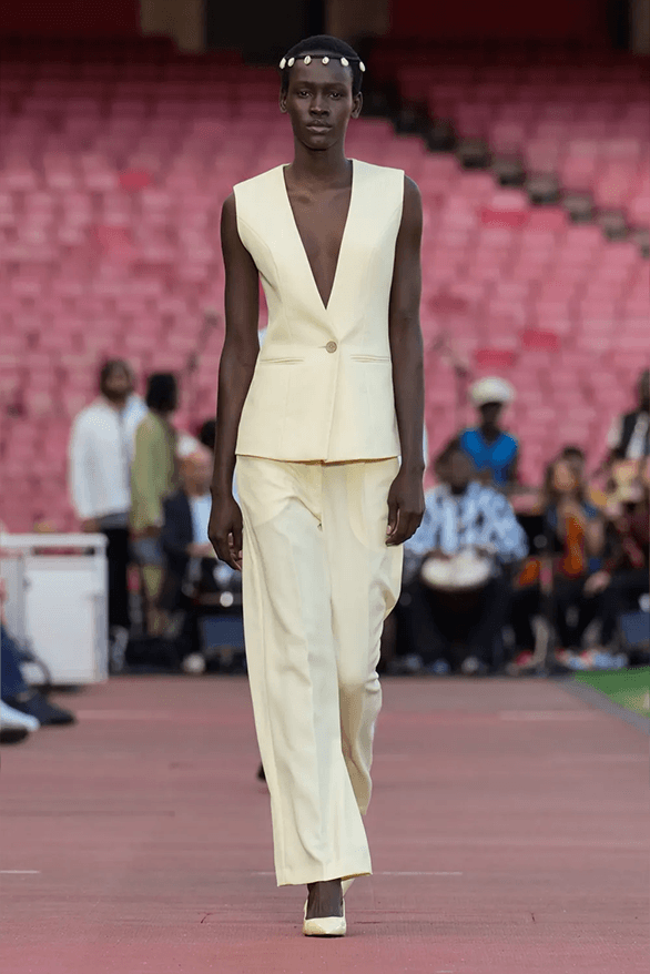 LABRUM Spring Summer 2025 London Fashion Week menswear womenswear runway Foday Dumbuya