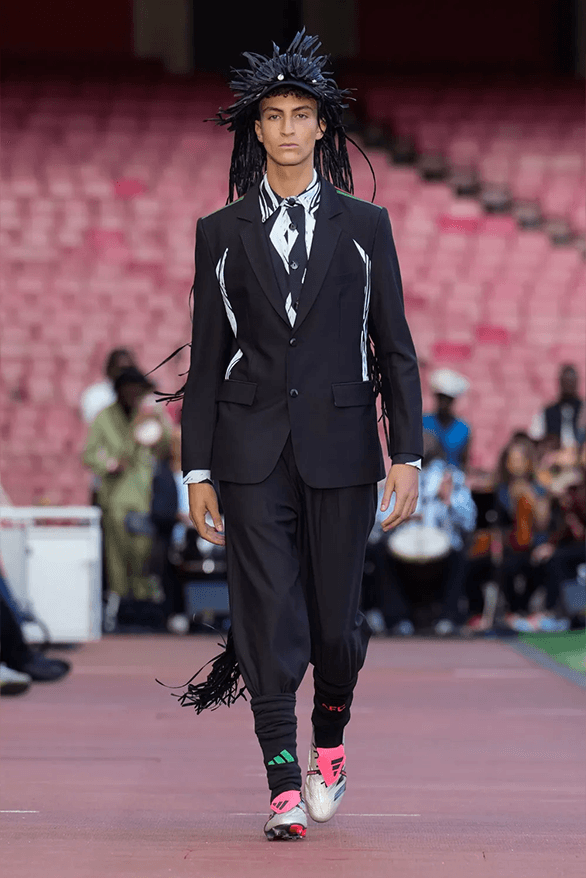 LABRUM Spring Summer 2025 London Fashion Week menswear womenswear runway Foday Dumbuya