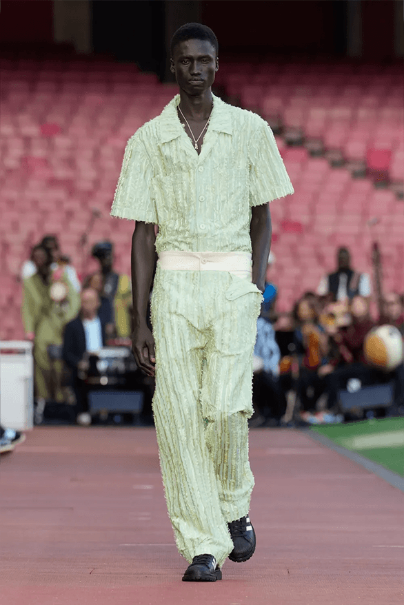 LABRUM Spring Summer 2025 London Fashion Week menswear womenswear runway Foday Dumbuya
