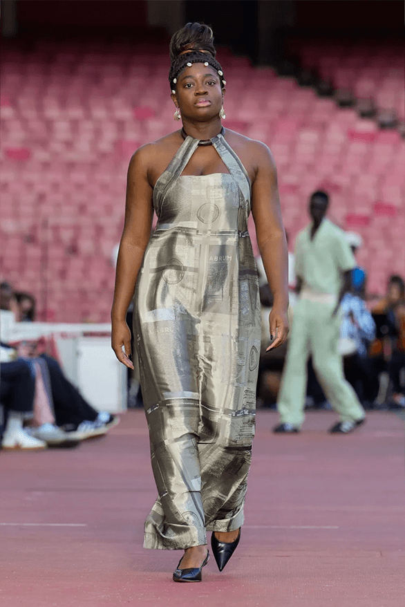 LABRUM Spring Summer 2025 London Fashion Week menswear womenswear runway Foday Dumbuya