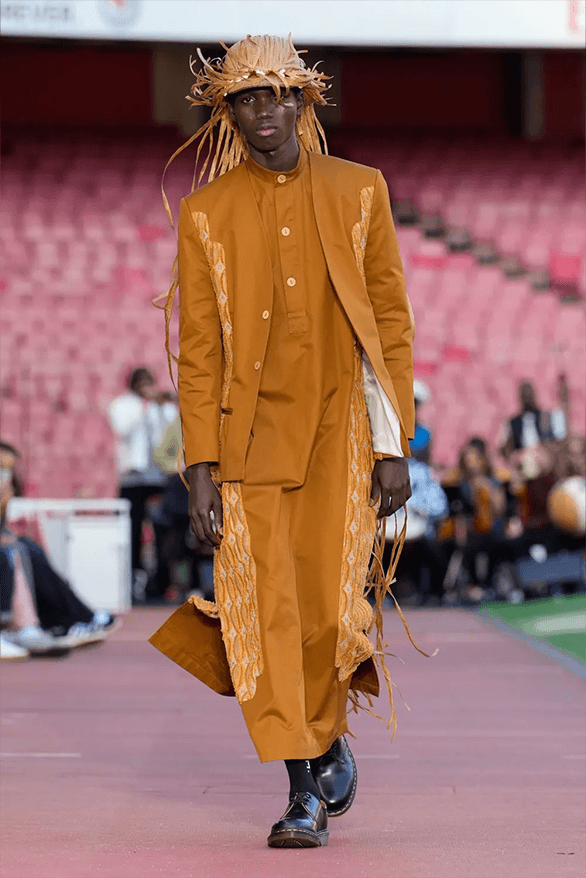 LABRUM Spring Summer 2025 London Fashion Week menswear womenswear runway Foday Dumbuya
