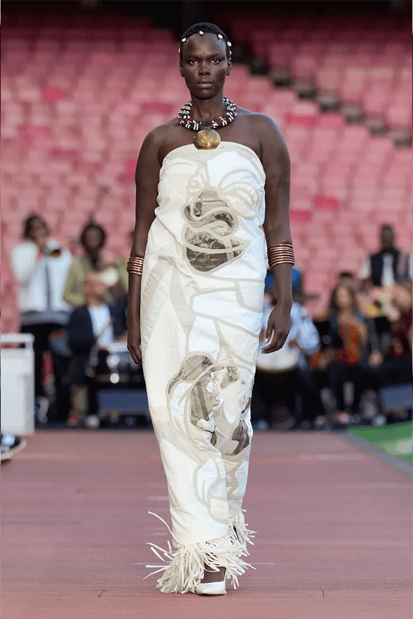 LABRUM Spring Summer 2025 London Fashion Week menswear womenswear runway Foday Dumbuya