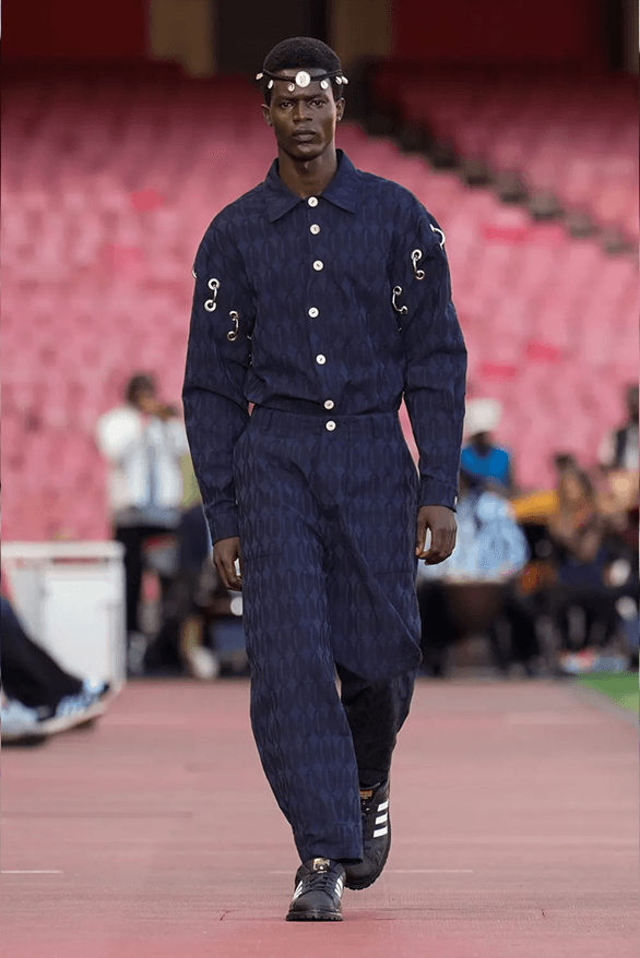 LABRUM Spring Summer 2025 London Fashion Week menswear womenswear runway Foday Dumbuya