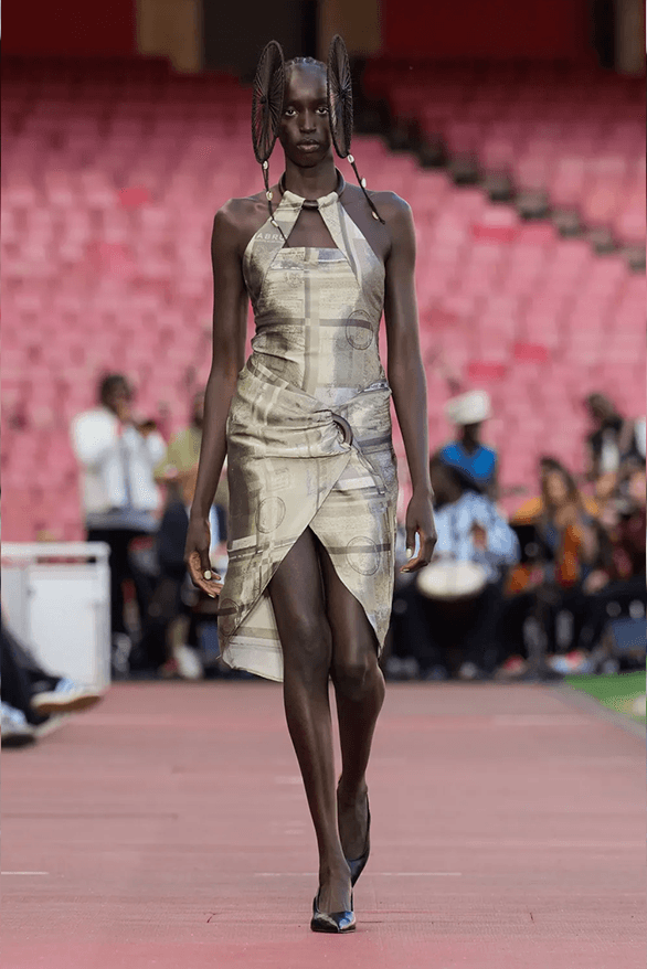 LABRUM Spring Summer 2025 London Fashion Week menswear womenswear runway Foday Dumbuya