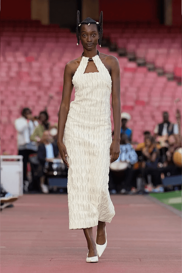 LABRUM Spring Summer 2025 London Fashion Week menswear womenswear runway Foday Dumbuya