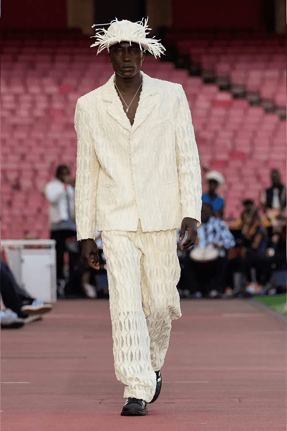 LABRUM Spring Summer 2025 London Fashion Week menswear womenswear runway Foday Dumbuya