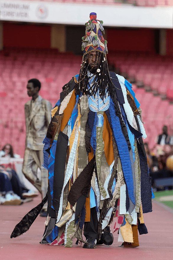 LABRUM Spring Summer 2025 London Fashion Week menswear womenswear runway Foday Dumbuya