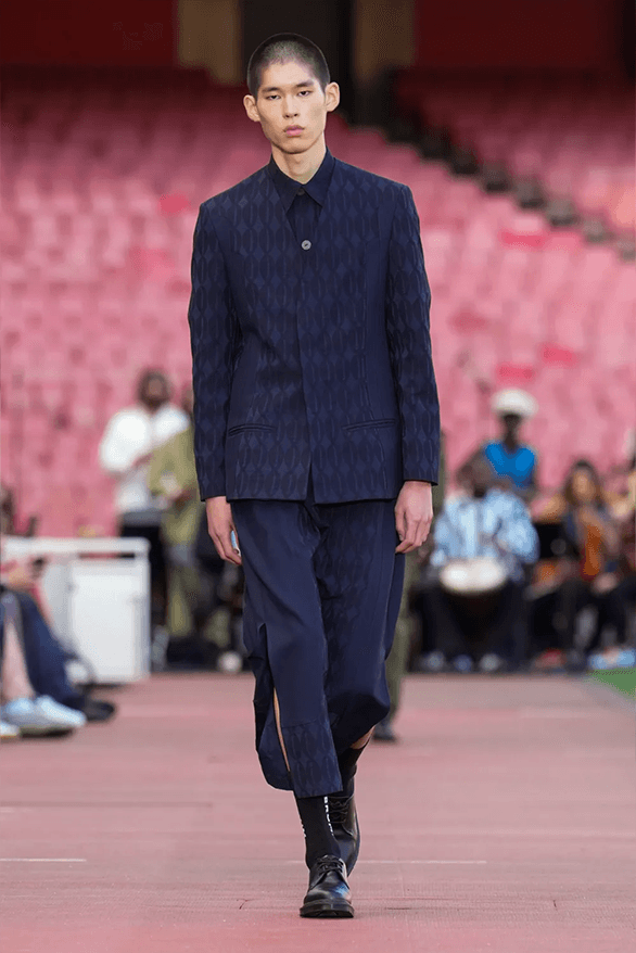 LABRUM Spring Summer 2025 London Fashion Week menswear womenswear runway Foday Dumbuya