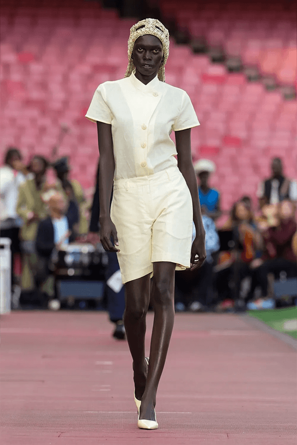 LABRUM Spring Summer 2025 London Fashion Week menswear womenswear runway Foday Dumbuya