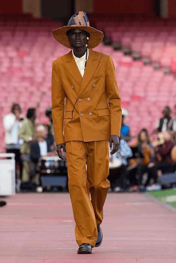 LABRUM Spring Summer 2025 London Fashion Week menswear womenswear runway Foday Dumbuya