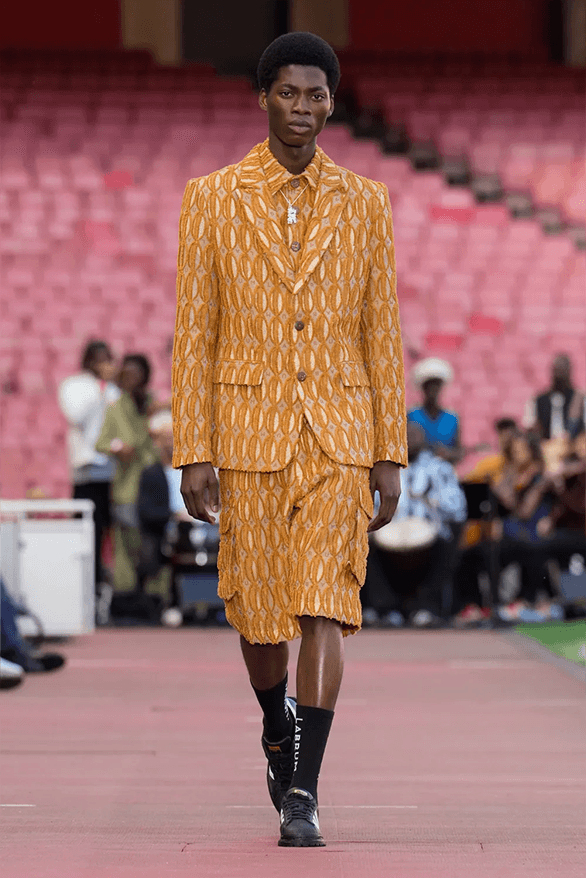 LABRUM Spring Summer 2025 London Fashion Week menswear womenswear runway Foday Dumbuya