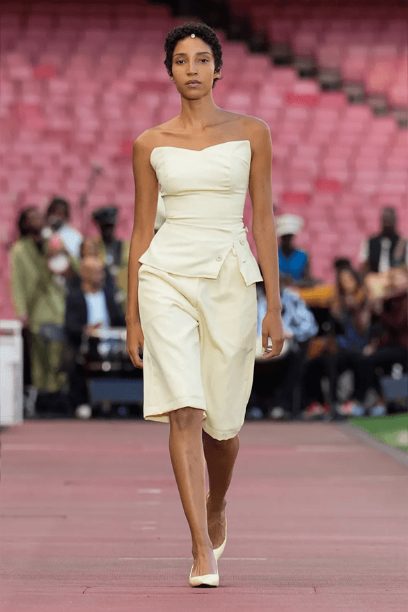 LABRUM Spring Summer 2025 London Fashion Week menswear womenswear runway Foday Dumbuya