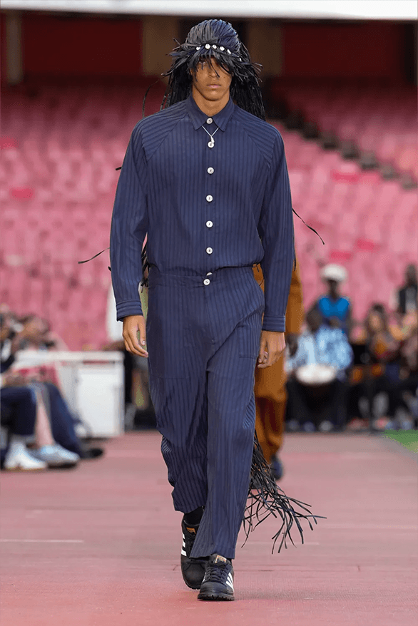 LABRUM Spring Summer 2025 London Fashion Week menswear womenswear runway Foday Dumbuya