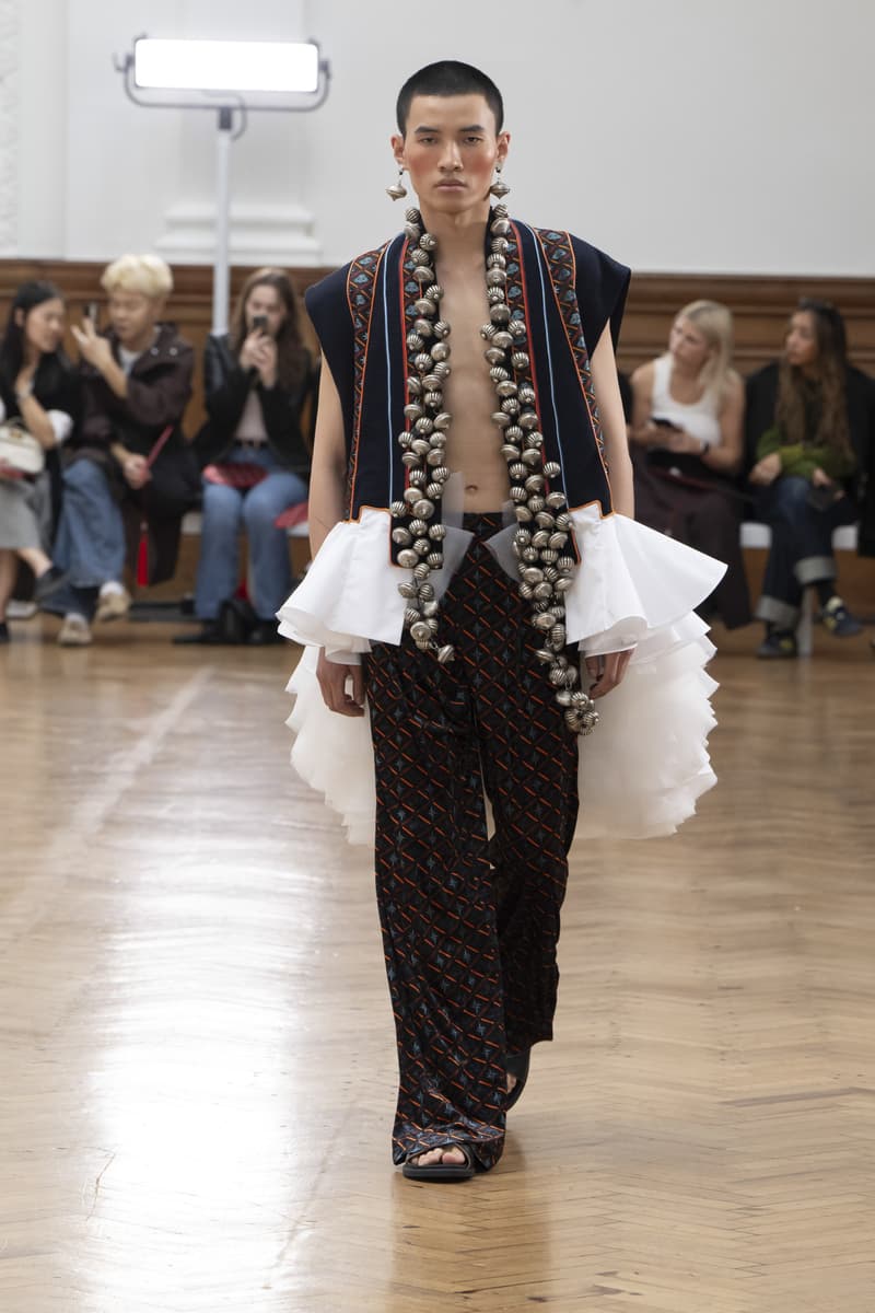 MITHRIDATE Spring Summer 2025 London Fashion Week menswear womenswear Demon Zhang runway