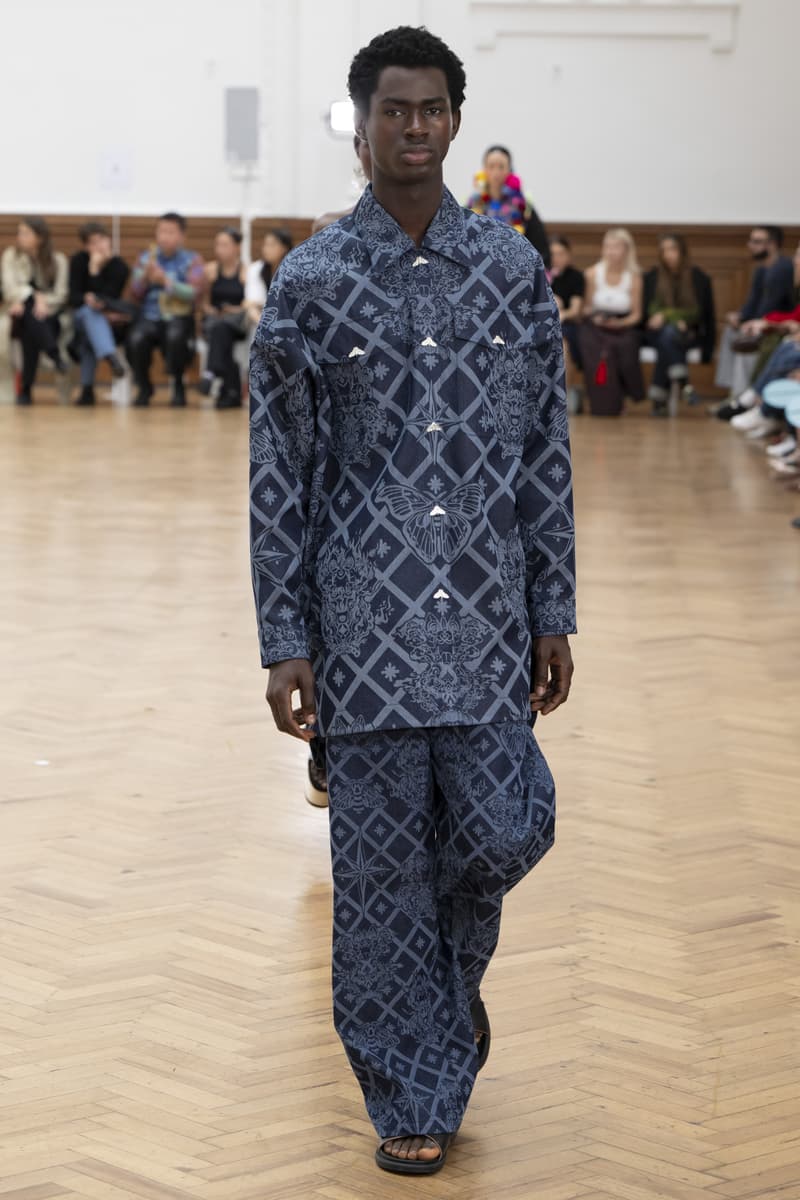 MITHRIDATE Spring Summer 2025 London Fashion Week menswear womenswear Demon Zhang runway