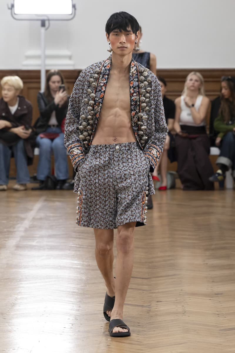 MITHRIDATE Spring Summer 2025 London Fashion Week menswear womenswear Demon Zhang runway