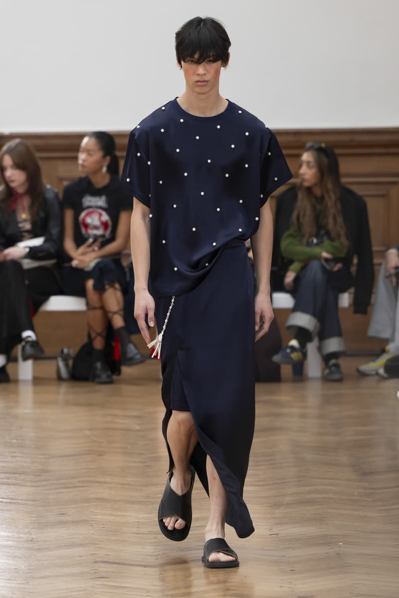 MITHRIDATE Spring Summer 2025 London Fashion Week menswear womenswear Demon Zhang runway