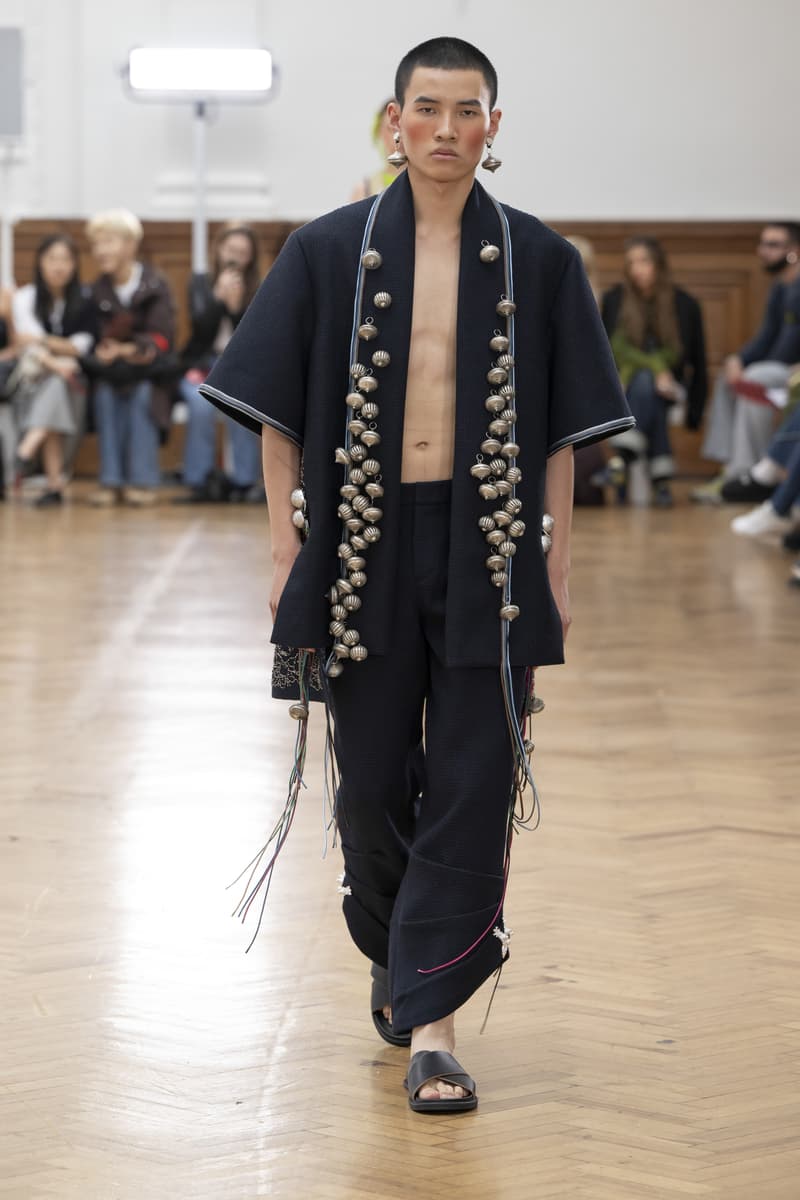 MITHRIDATE Spring Summer 2025 London Fashion Week menswear womenswear Demon Zhang runway