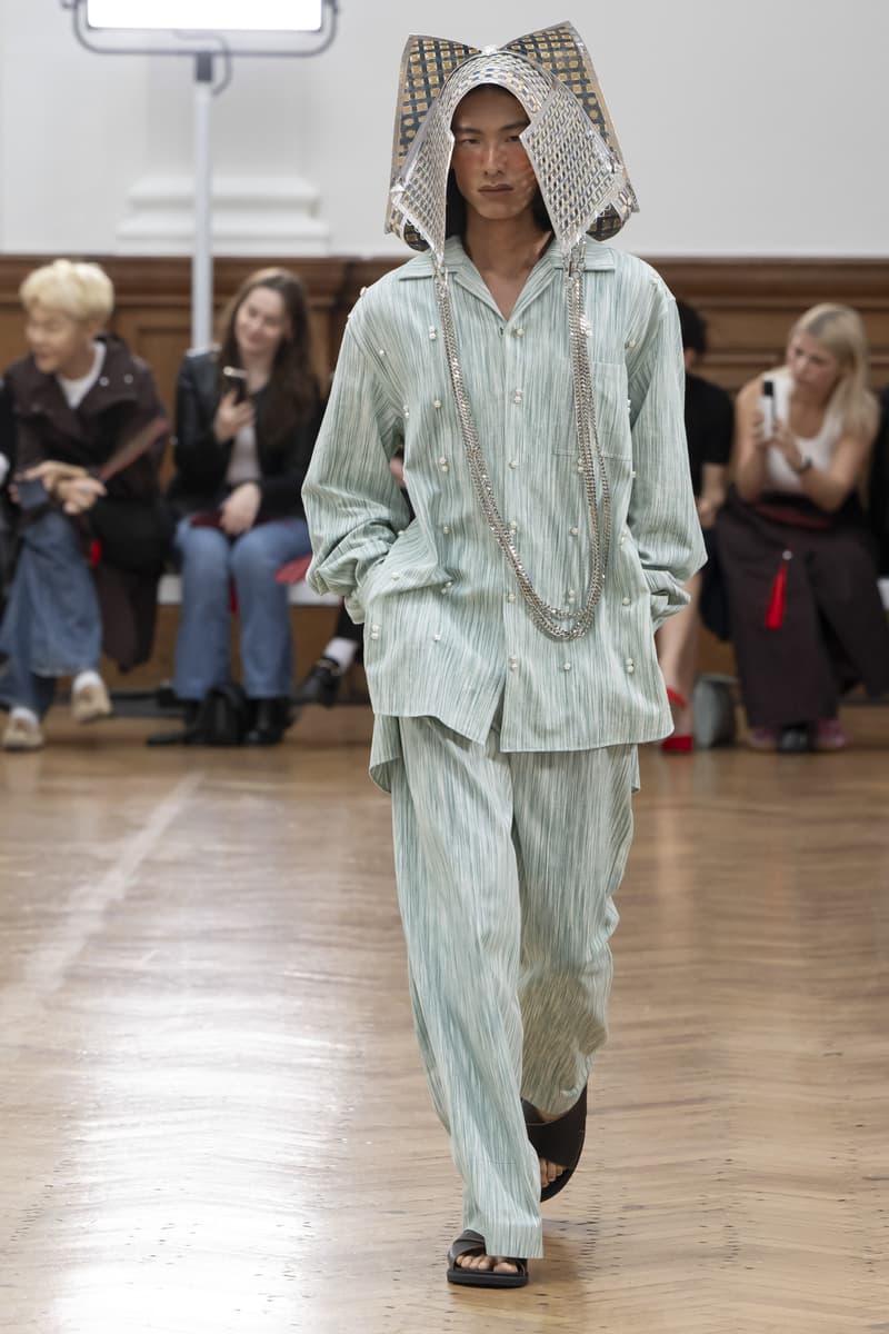 MITHRIDATE Spring Summer 2025 London Fashion Week menswear womenswear Demon Zhang runway