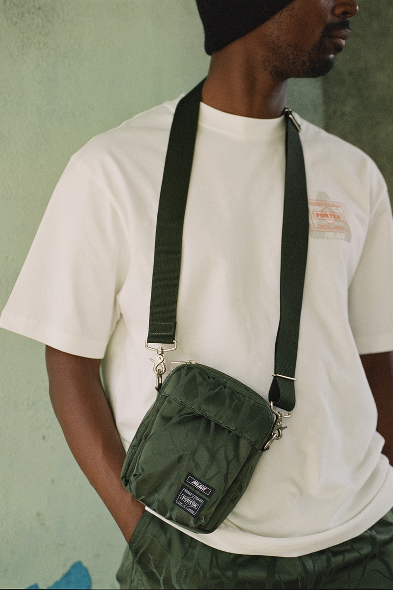 Palace Joins Forces With PORTER For a Special Travellers Edition Collaboration messenger bag hoodies t-shirts luggage japanese brand