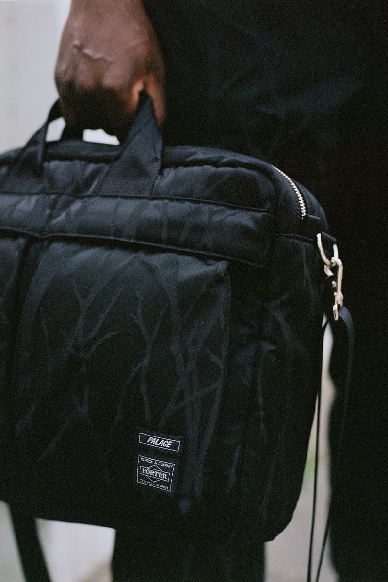 Palace Joins Forces With PORTER For a Special Travellers Edition Collaboration messenger bag hoodies t-shirts luggage japanese brand