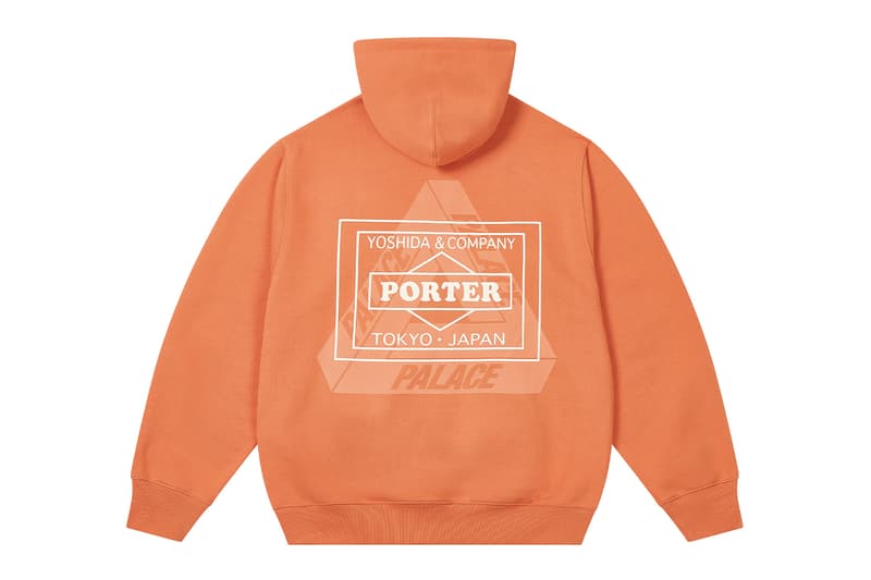 Palace Joins Forces With PORTER For a Special Travellers Edition Collaboration messenger bag hoodies t-shirts luggage japanese brand