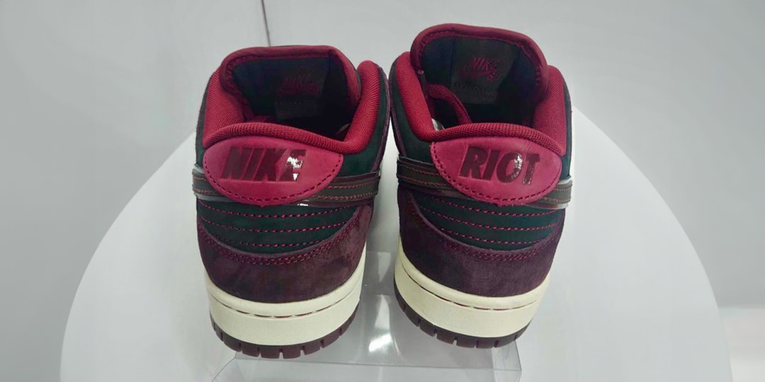 First Look at the RIOT Skateshop x Nike SB Dunk Low