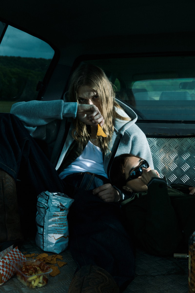 Carhartt WIP Fall winter 2024 campaign Ill-studio agency production video Theodor Guelat Nadine Fraczkowski collection workwear flannel shirts cord utility forest dark 