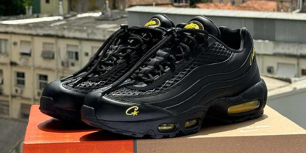 Corteiz Unveils Fourth Nike Air Max 95 Collaboration in "Honey Blacks"