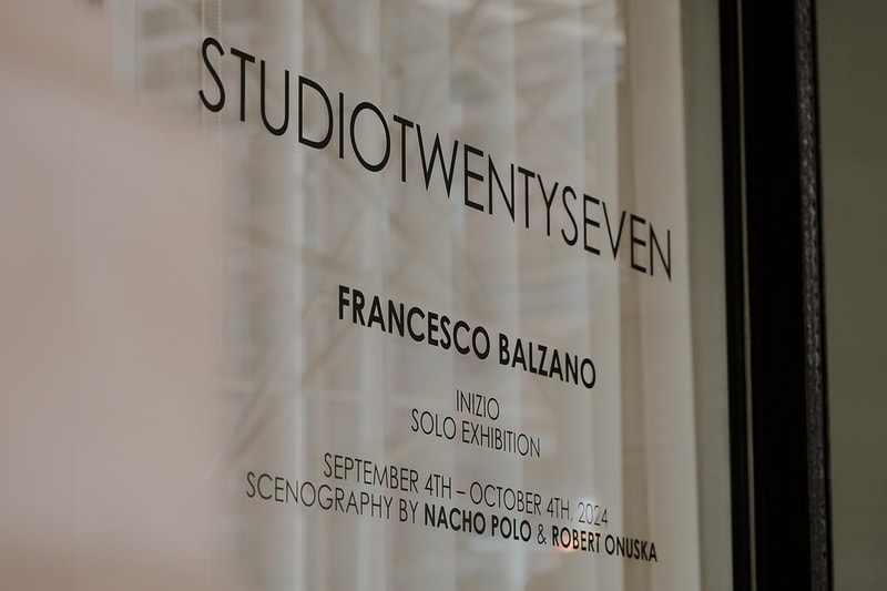 Francesco Balzano 'INIZIO' Exhibitio STUDIOTWENTYSEVEN gallery New York 