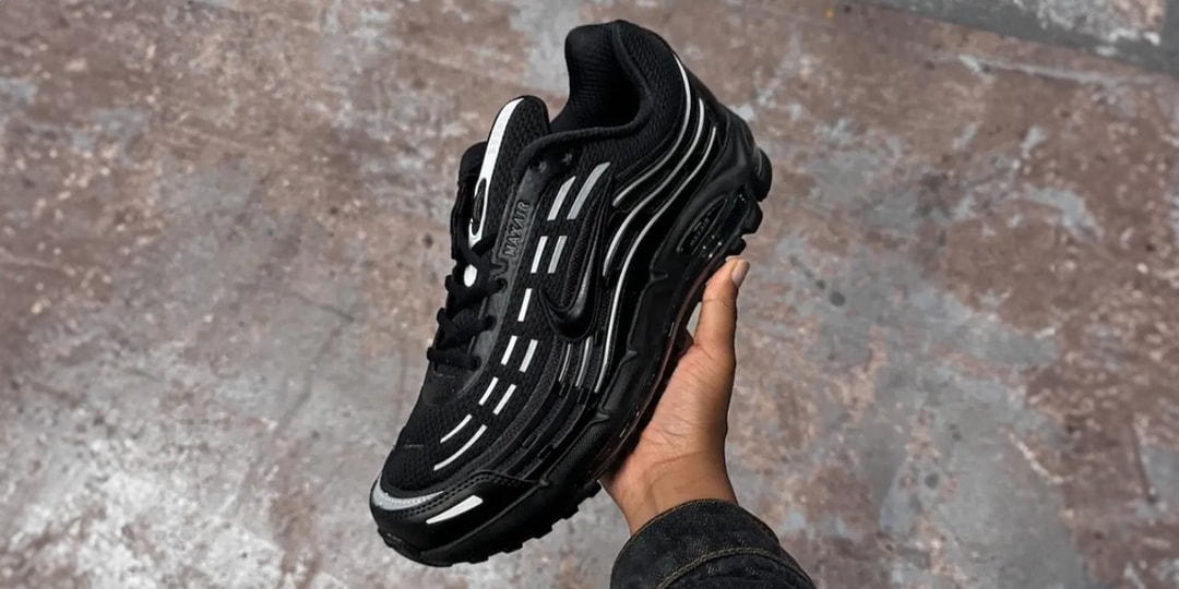 The Nike Air Max TL 2.5 Surfaces in "Black/Metallic Silver"