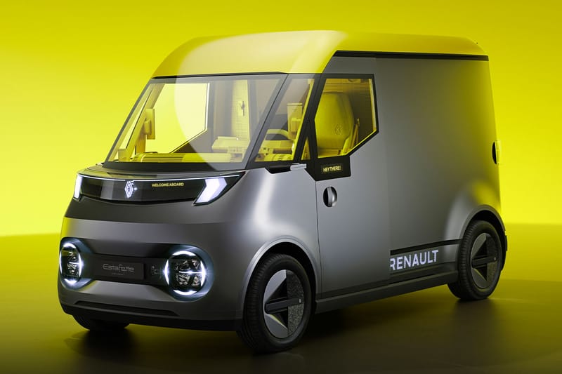 Renault Introduces the Estafette: an EV Van Designed for Urban Environments