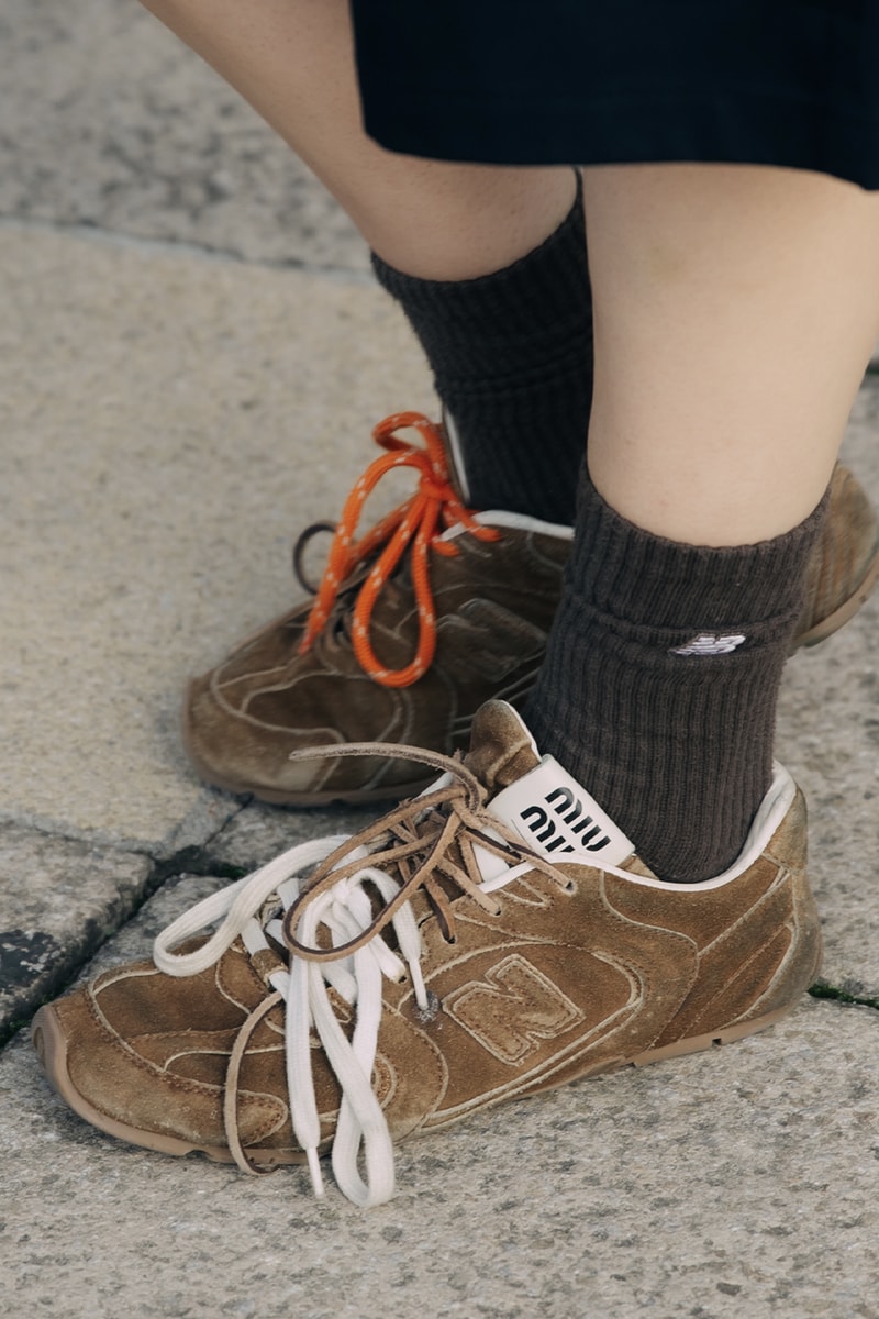 Best Footwear Trends at London Fashion Week SS25 supreme nike adidas wales bonner air jordan ambush new balance asics kiko kostadinov cecilie bahnsen miu miu nike air max sunder