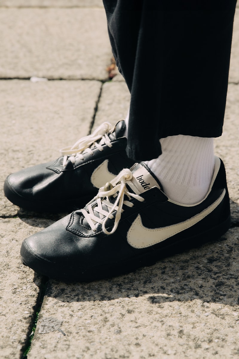 Best Footwear Trends at London Fashion Week SS25 supreme nike adidas wales bonner air jordan ambush new balance asics kiko kostadinov cecilie bahnsen miu miu nike air max sunder