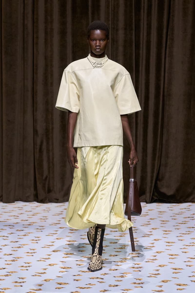 jil sander spring summer 2025 ss25 milan fashion week runway show collection presentation luke meier lucie 