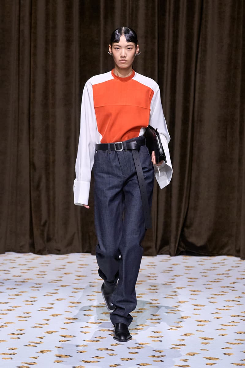 jil sander spring summer 2025 ss25 milan fashion week runway show collection presentation luke meier lucie 