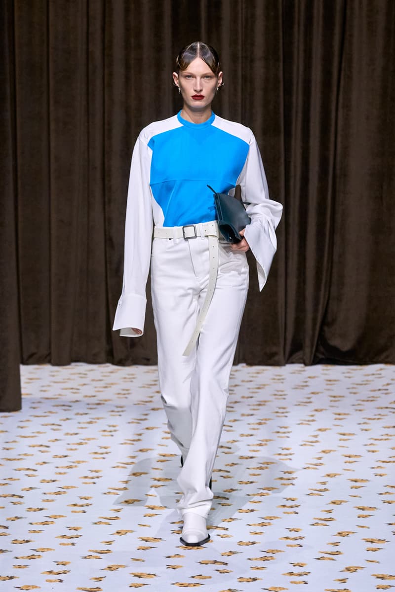 jil sander spring summer 2025 ss25 milan fashion week runway show collection presentation luke meier lucie 